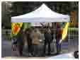 il gazebo a Trento